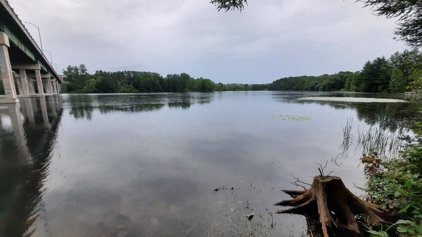 Trouve La Pluie Près Du Pont Jacques Cartier De Sherbrooke Et Rivière Magog 25 Juillet 2021