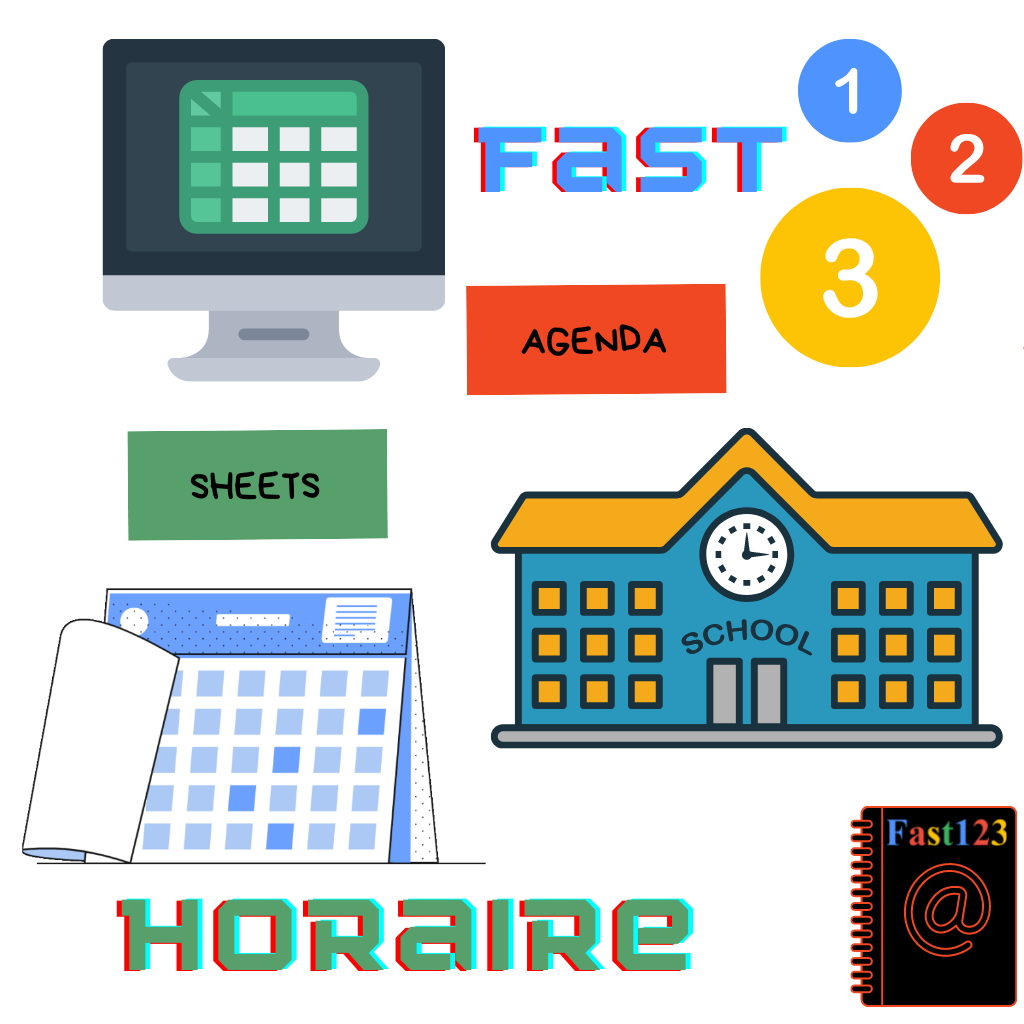 Fast Horaire (Entrez Votre Horaire Scolaire Dans Google Agenda™)