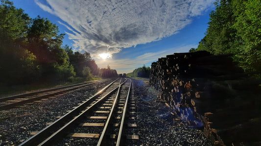 Les Rails Et Soleil 17 Juin 2021 (Vue Rr113)