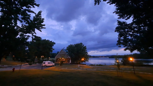 Camping Du 22 Juin 2021 4H40 (Jour 0) Lac Des Nations De Sherbrooke C’est Merveilleux!!! J’ai