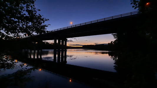 Le Pont Jacques Cartier De Sherbrooke À L’aube Du 23 Juin 2021 4H28 (Vue K1) (Jour 1)