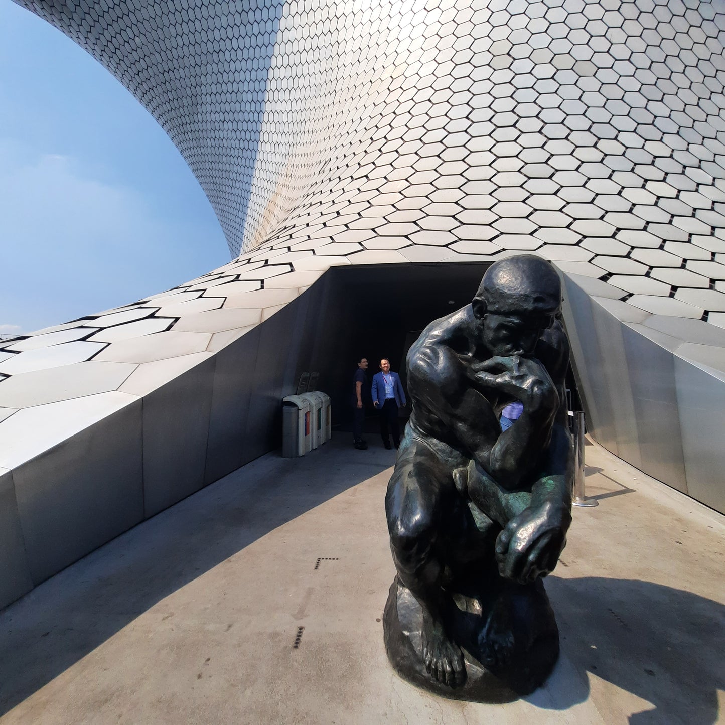 Musée Soumaya et le penseur de Rodin (3 photos)
