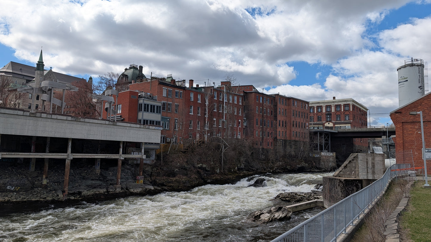 2026-04-24 La rivière Magog de Sherbrooke
