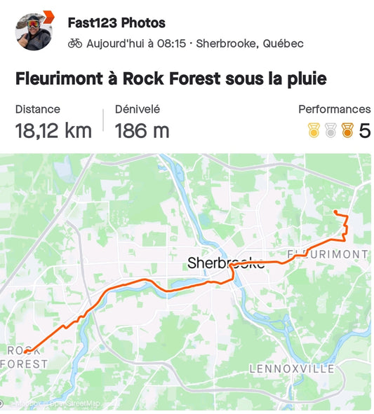 Fleurimont - Rock Forest Sous La Pluie