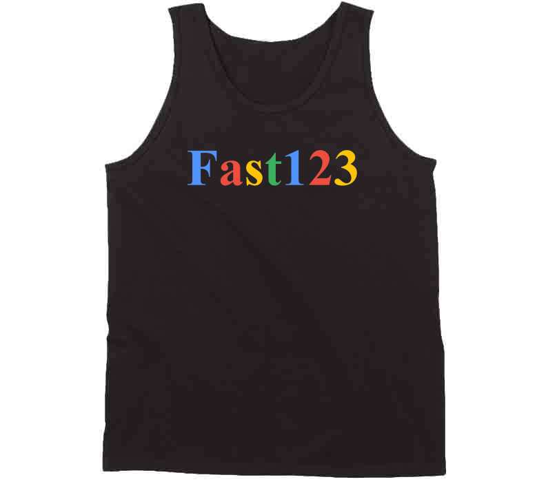 Fast123 T Shirt Tanktop / Black Small T-Shirt