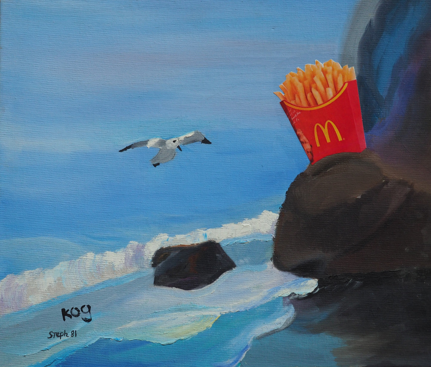 Big Mac French fries environment