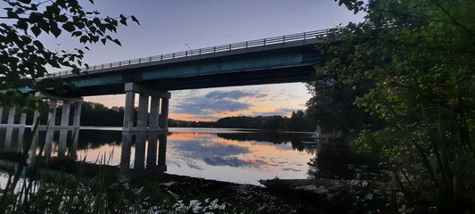 31 août 2021 6h14 (Vue K1)  Pont Jacques Cartier de Sherbrooke