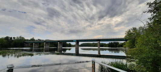 Jour 1: Le pont Jacques Cartier de Sherbrooke (Vue T1)