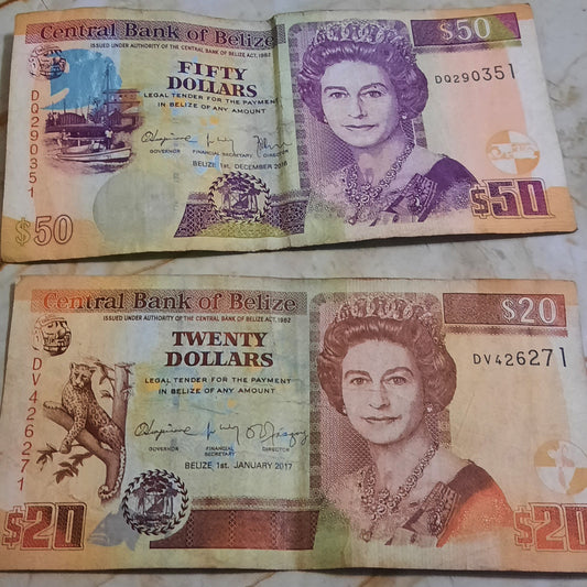 Monnaie Belize